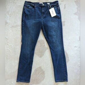 Frame Le High Skinny Jeans New With Tags Poe Blue size 34
